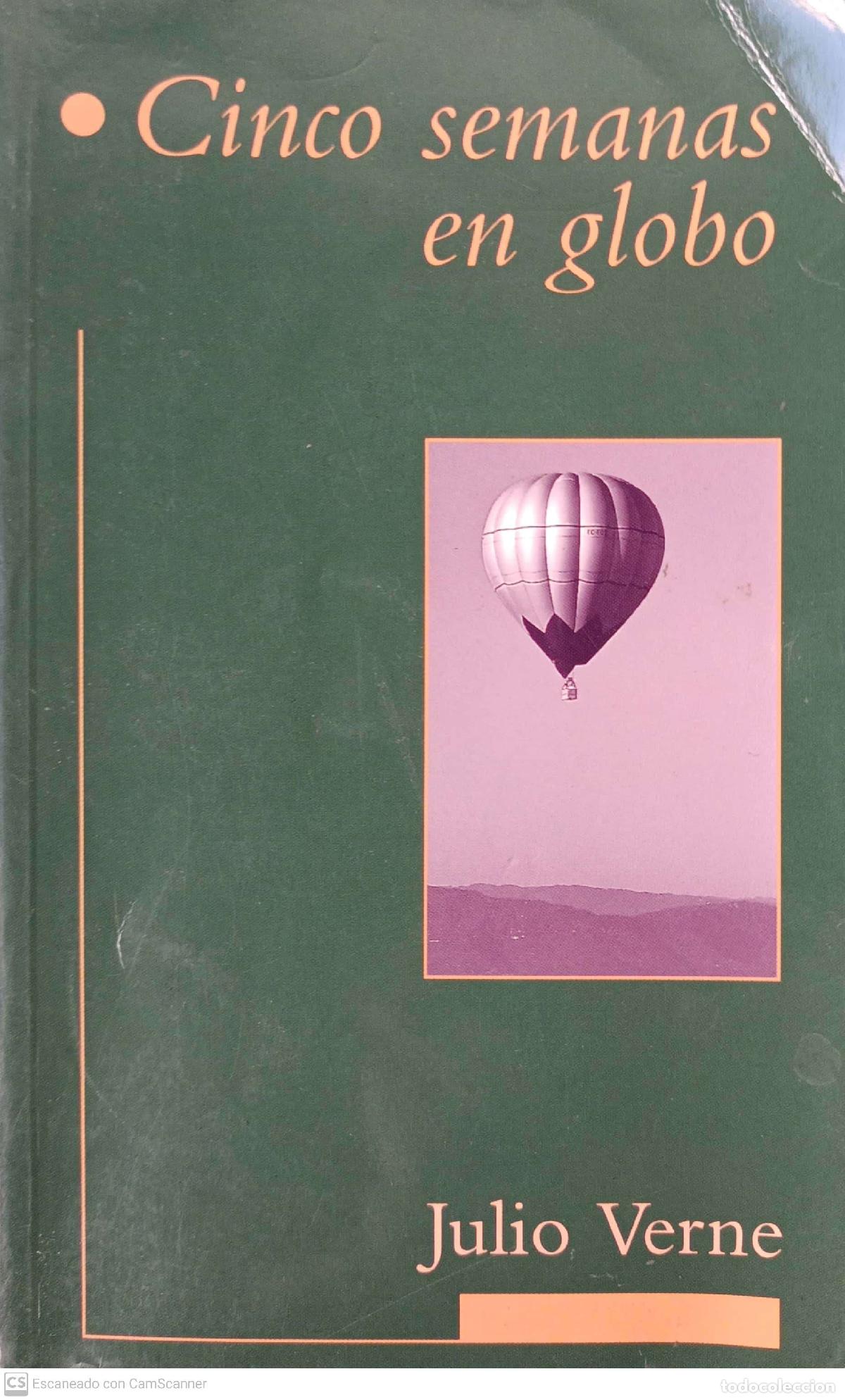 Libros: Cinco semanas en globo - Julio Verne - Foto 1