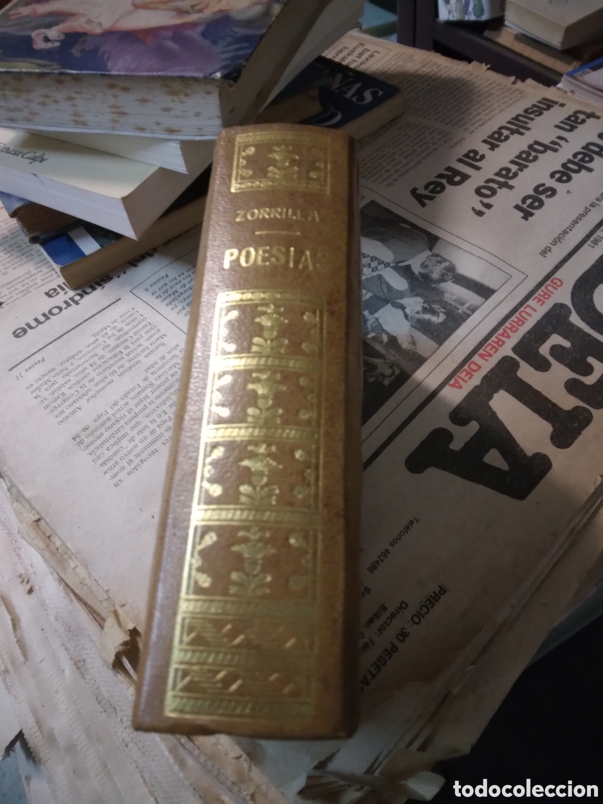 Libros: Poes&iacute;as, Zorrilla,Montaner y Simon, - Foto 1