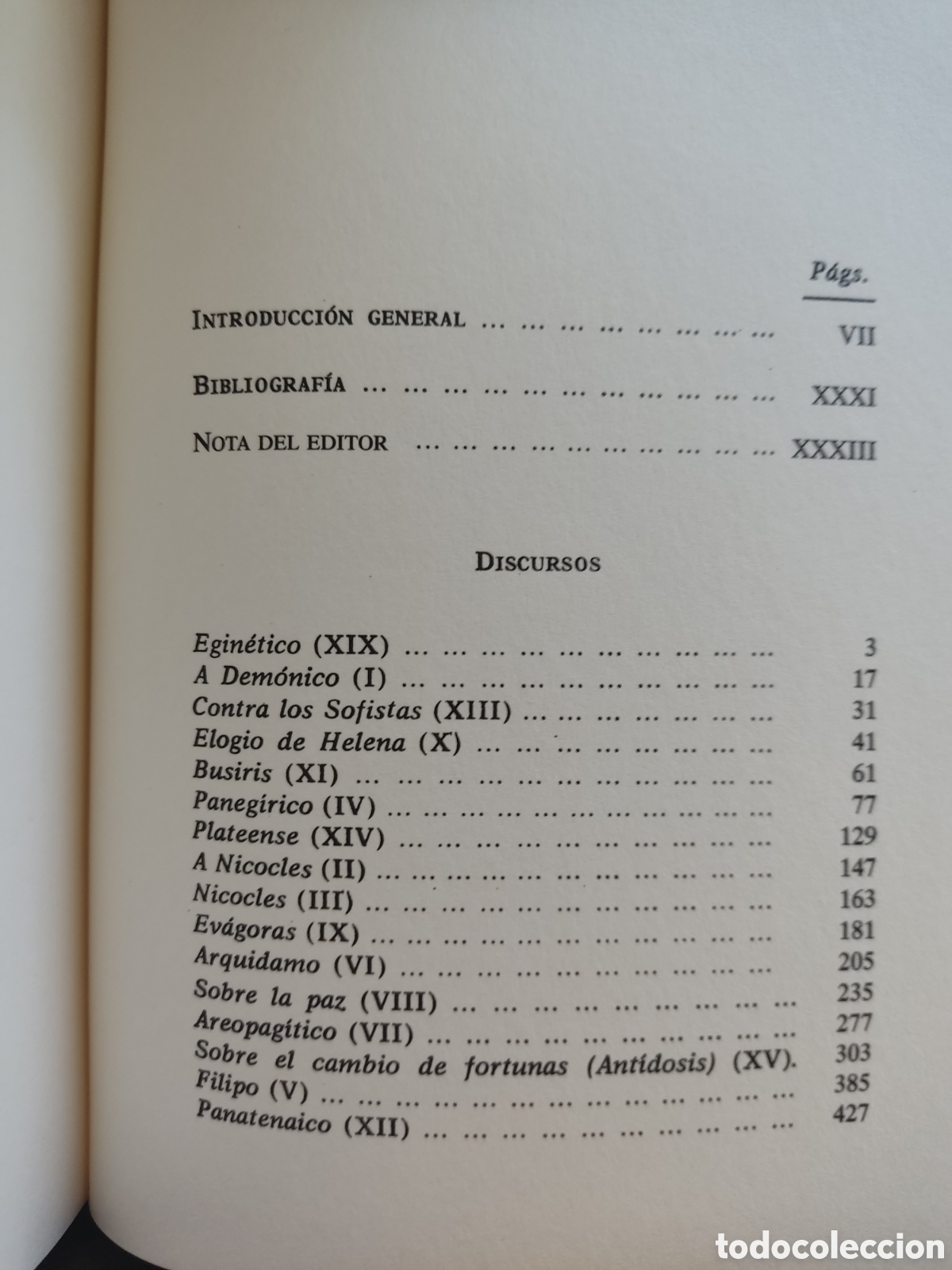 Libros: Discursos/ Is&oacute;crates/ Biblioteca Gredos, 2007 - Foto 3