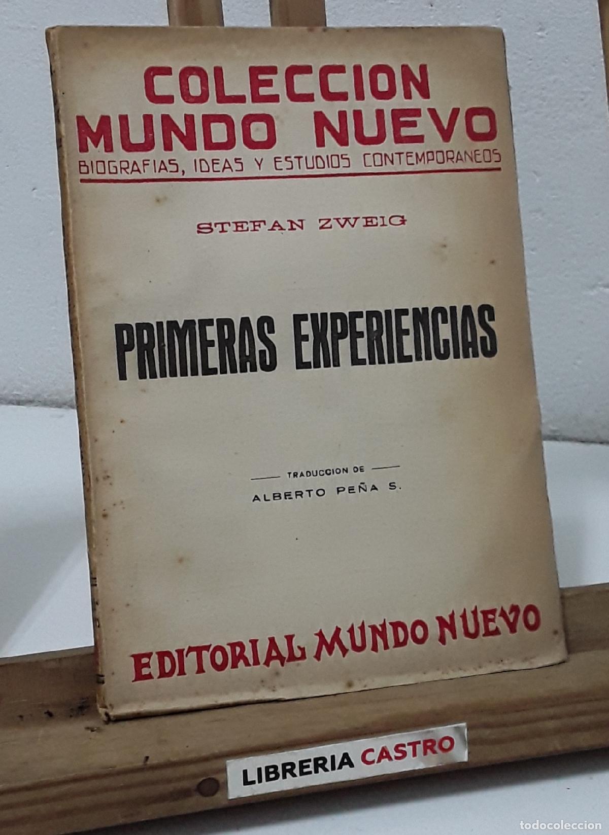 Libros: Primeras experiencias - Stefan Zweig. - Foto 1