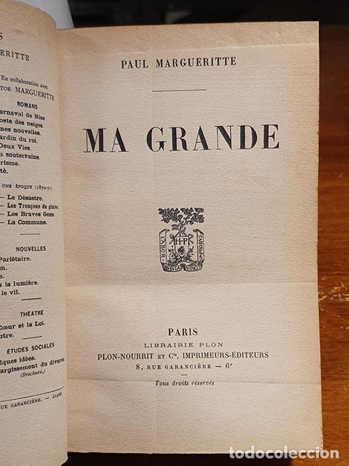 Libros: Ma grande - MARGUERITTE Paul - Foto 2