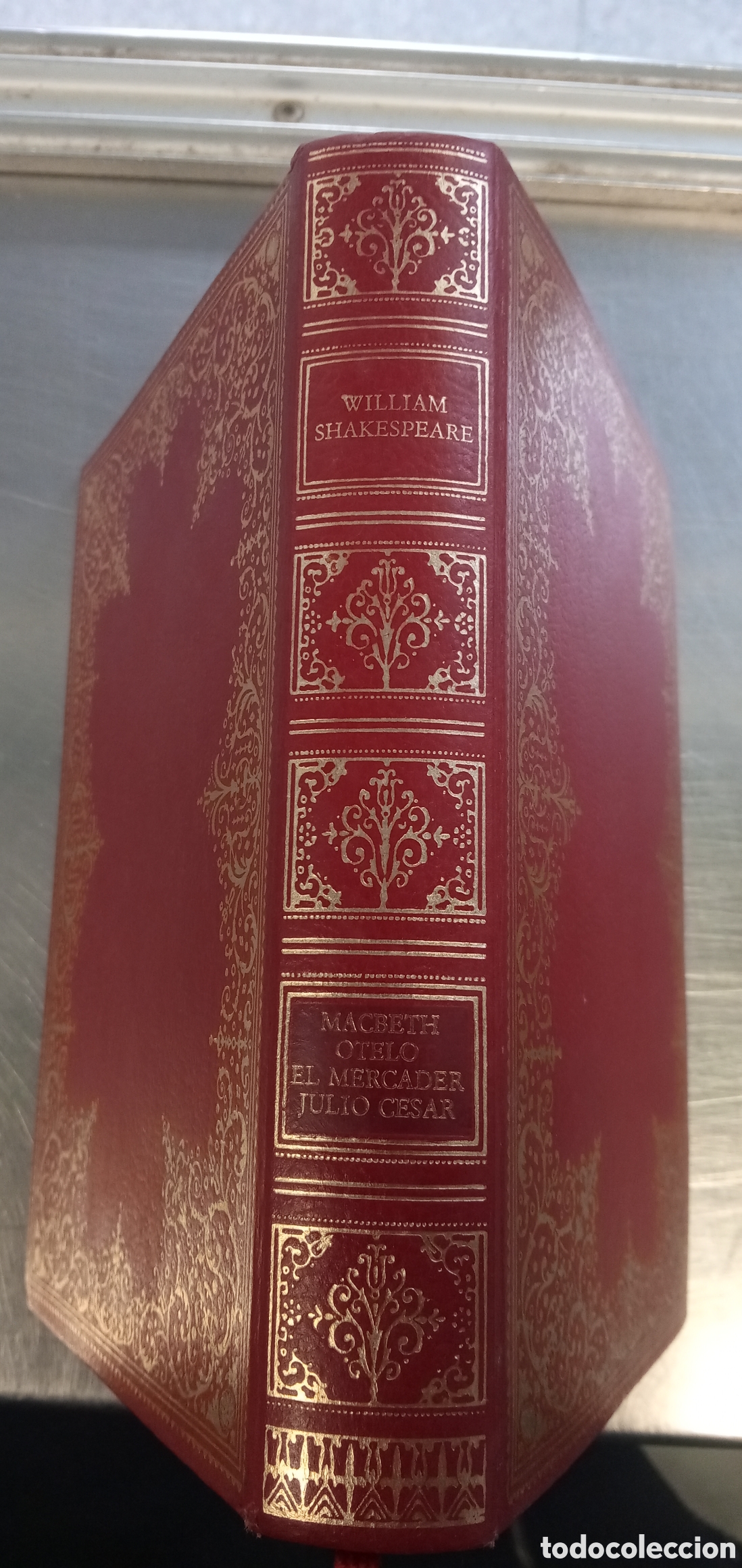 Libros: William Shakespeare.Macbeth Otelo,El mercader,Julio.Cesar.1974. - Foto 3