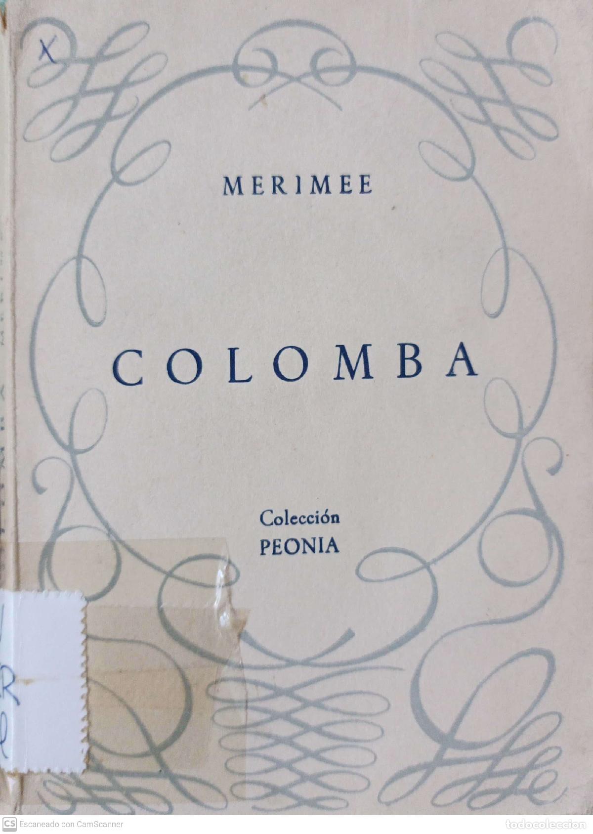 Libros: Colomba - Prospero Merimee - Foto 1