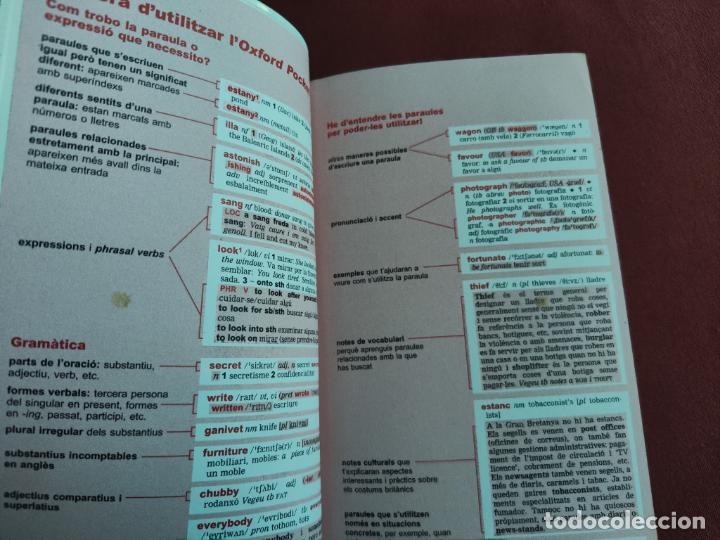 Libros: DICCIONARI OXFORD POCKET CATAL&Agrave; PER A ESTUDIANTS DANGL&Egrave;S - CATAL&Agrave; / ANGL&Egrave;S - ANGL&Egrave;S / CATAL&Agrave;. - Foto 2