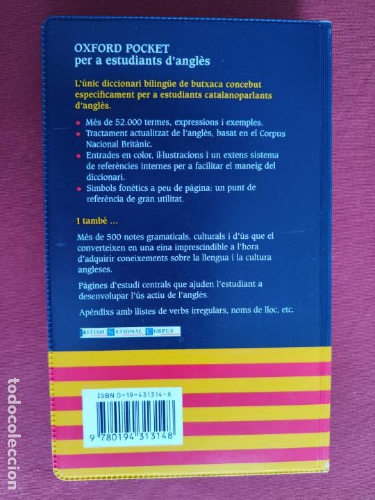 Libros: DICCIONARI OXFORD POCKET CATAL&Agrave; PER A ESTUDIANTS DANGL&Egrave;S - CATAL&Agrave; / ANGL&Egrave;S - ANGL&Egrave;S / CATAL&Agrave;. - Foto 5