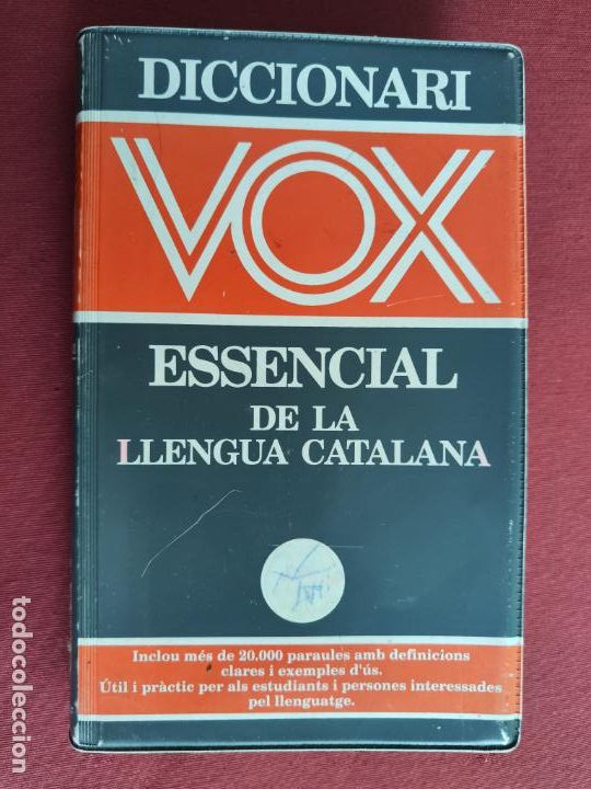 Libros: DICCIONARI VOX - ESSENCIAL DE LA LLENGUA CATALANA. - Foto 1