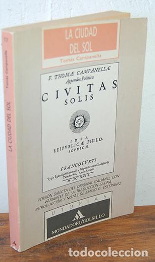 Libros: LA CIUDAD DEL SOL. CIVITAS SOLIS - TOM&Aacute;S CAMPANELLA - Foto 1
