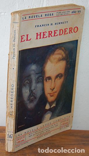 Libros: EL HEREDERO - FRANCIS H. BURNETT - Foto 1