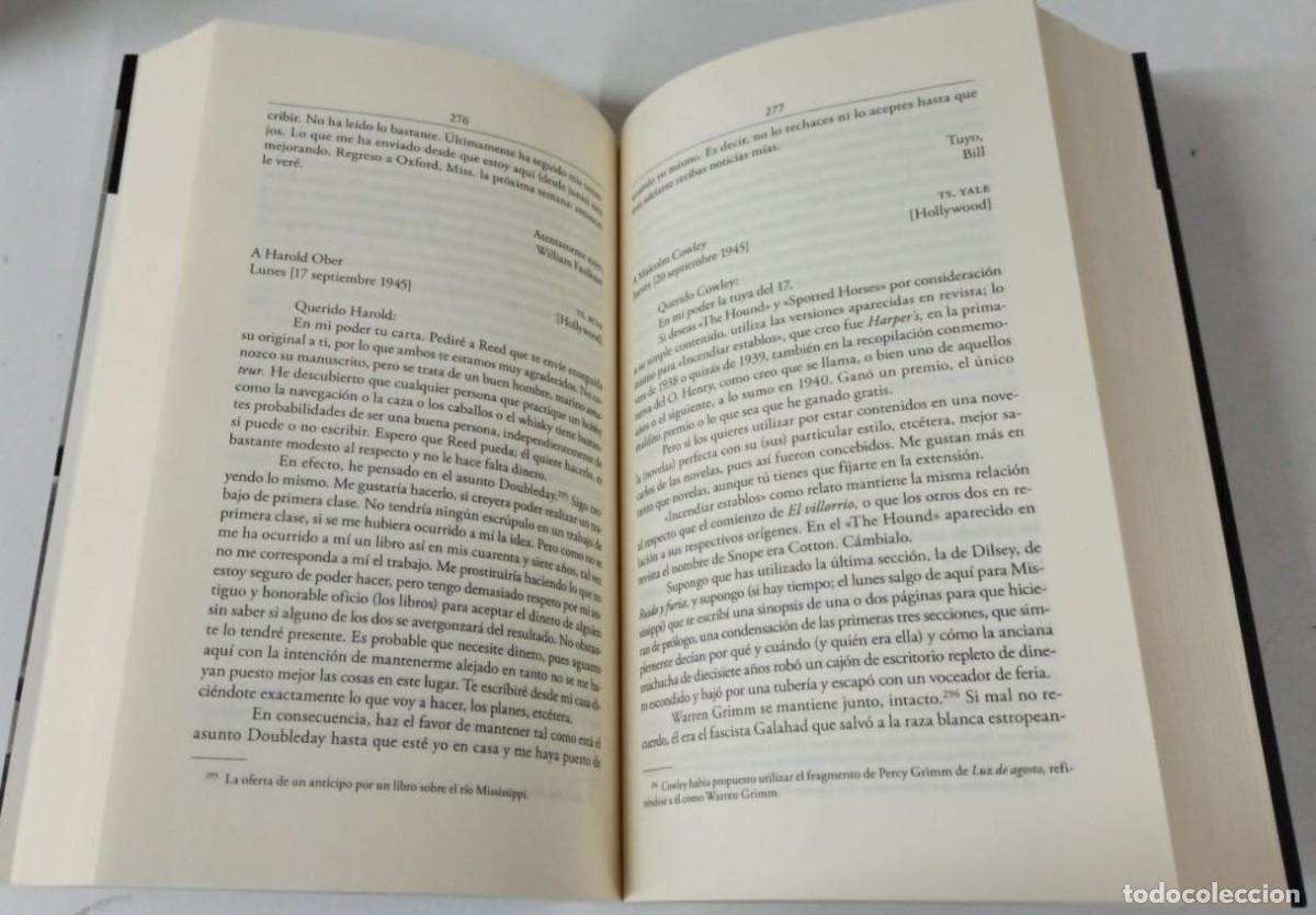 Libros: Cartas escogidas - Faulkner, William - Foto 3