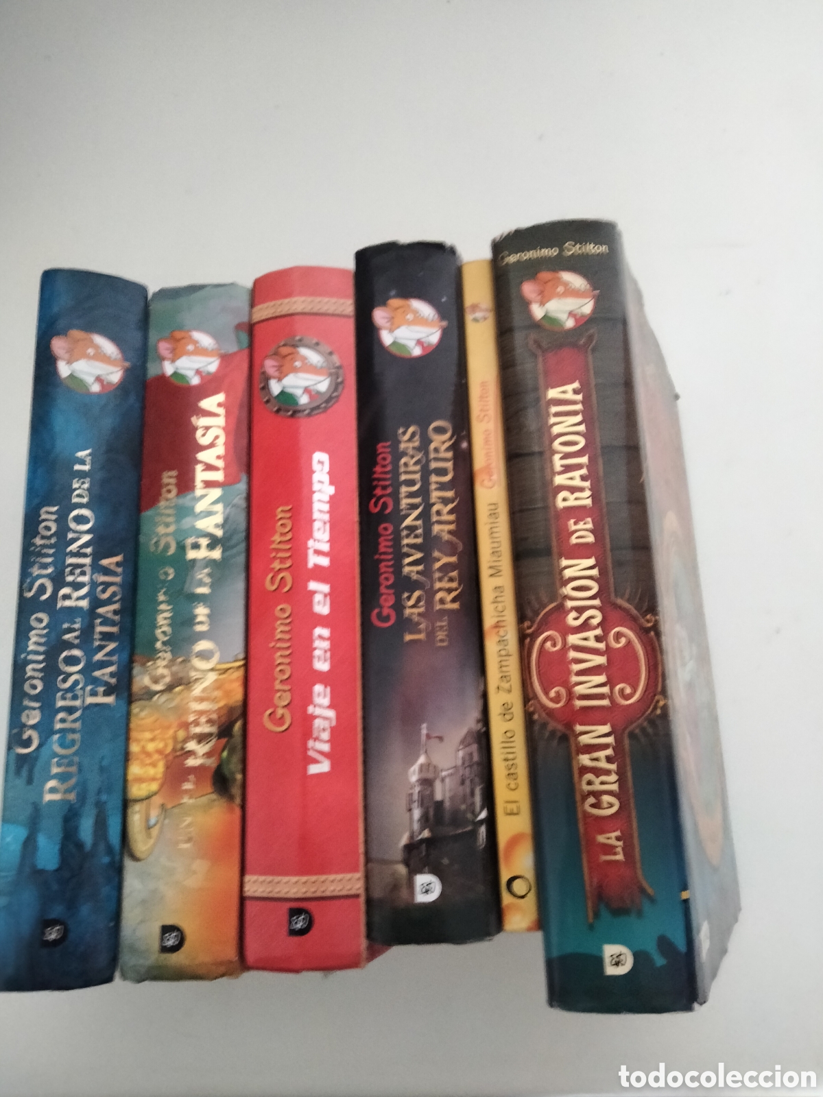 Libros: Geronimo Stilton lote 6 libros - Foto 1