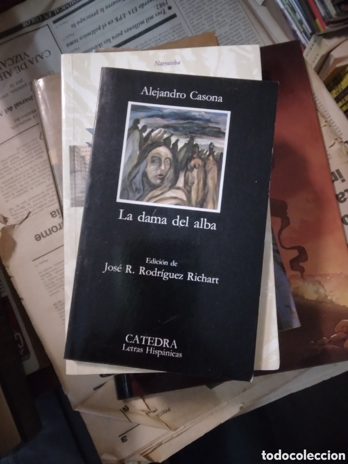 Libros: Alejandro Casona, La dama de Alba, Catedra - Foto 1