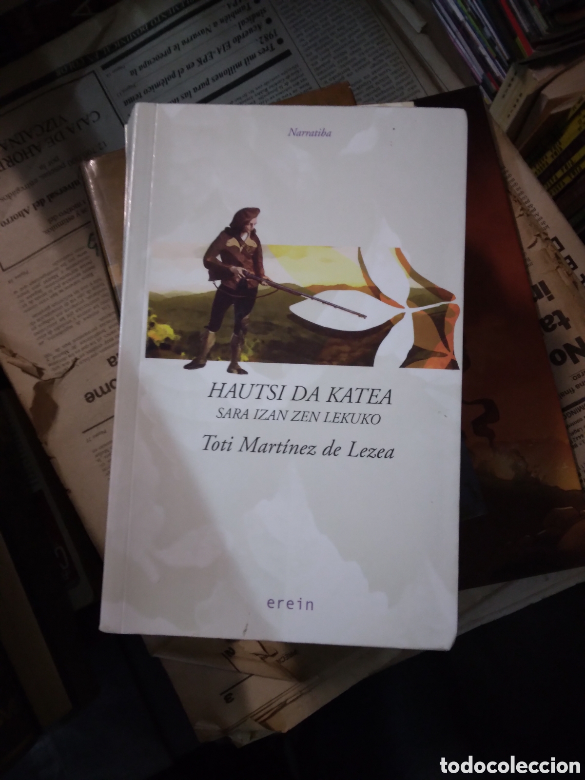 Libros: Total Martinez de Lezea, Hautsi da katea, Erein - Foto 1