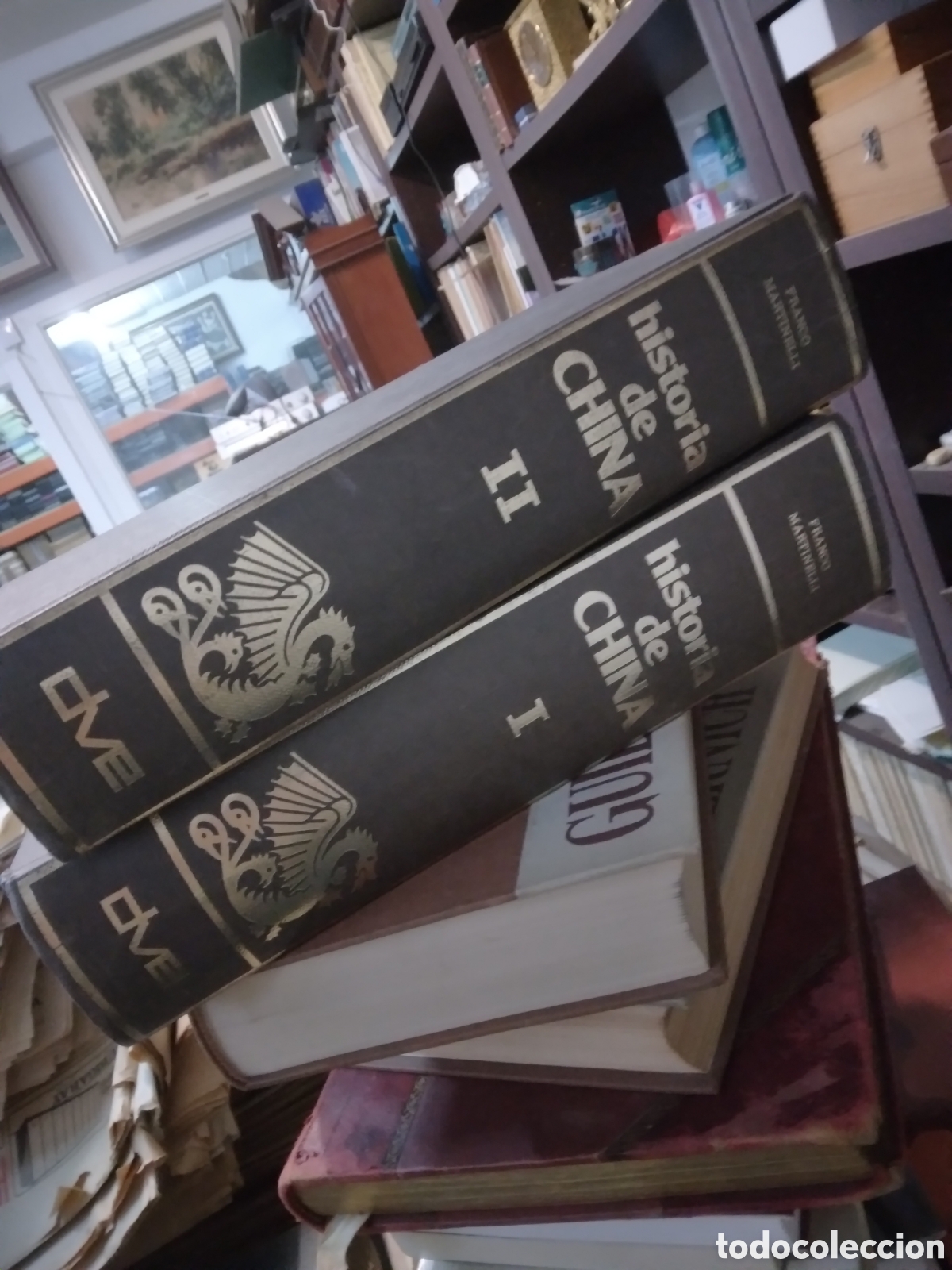 Libros: Franco Martinelli, Historia de China, Editorial de Vecchi, 2 tomos - Foto 1