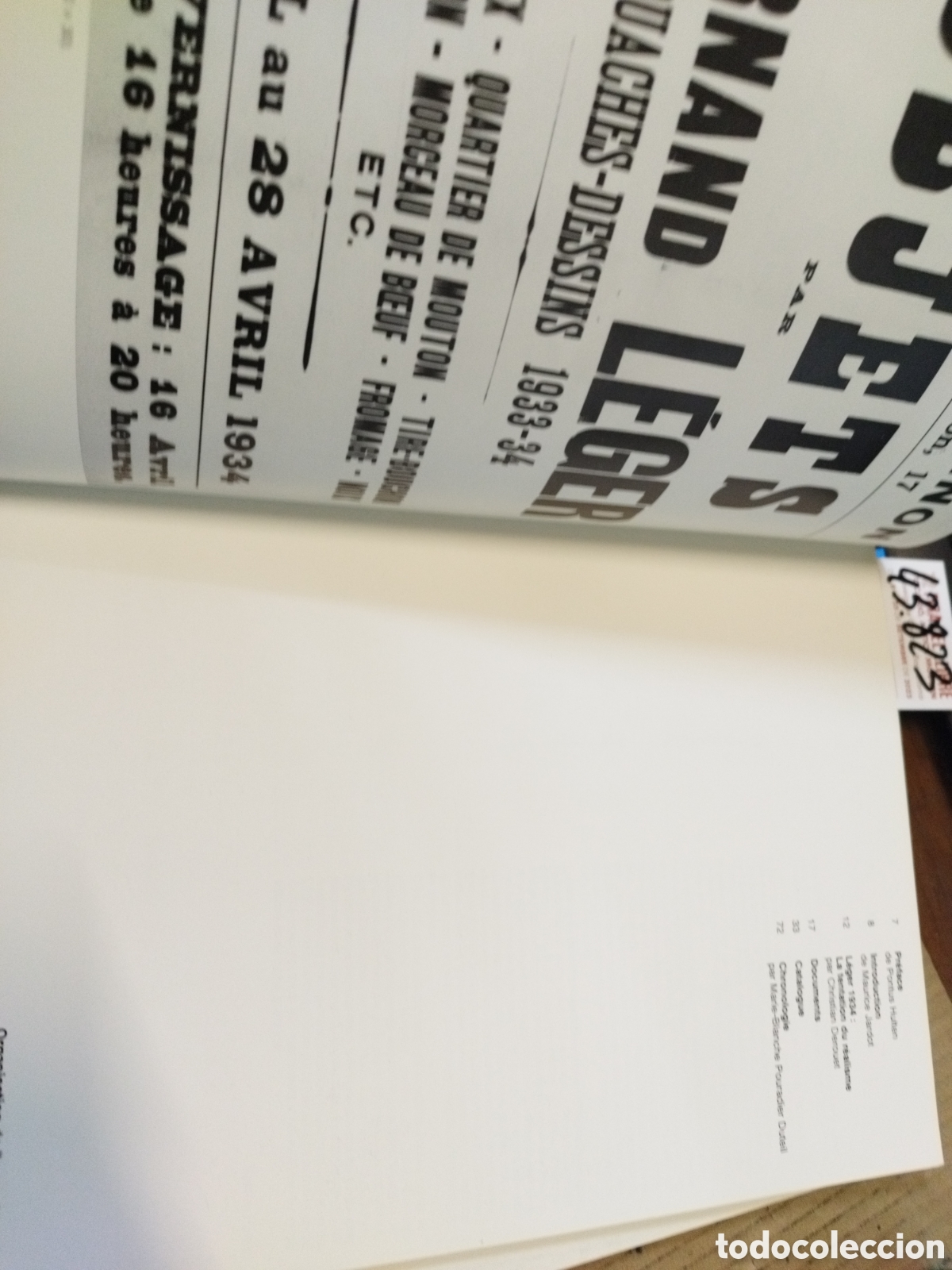 Libros: FERNAND LEGER. La poesie de l&acute;objet 1928-1934 - CATALOGO - Foto 3