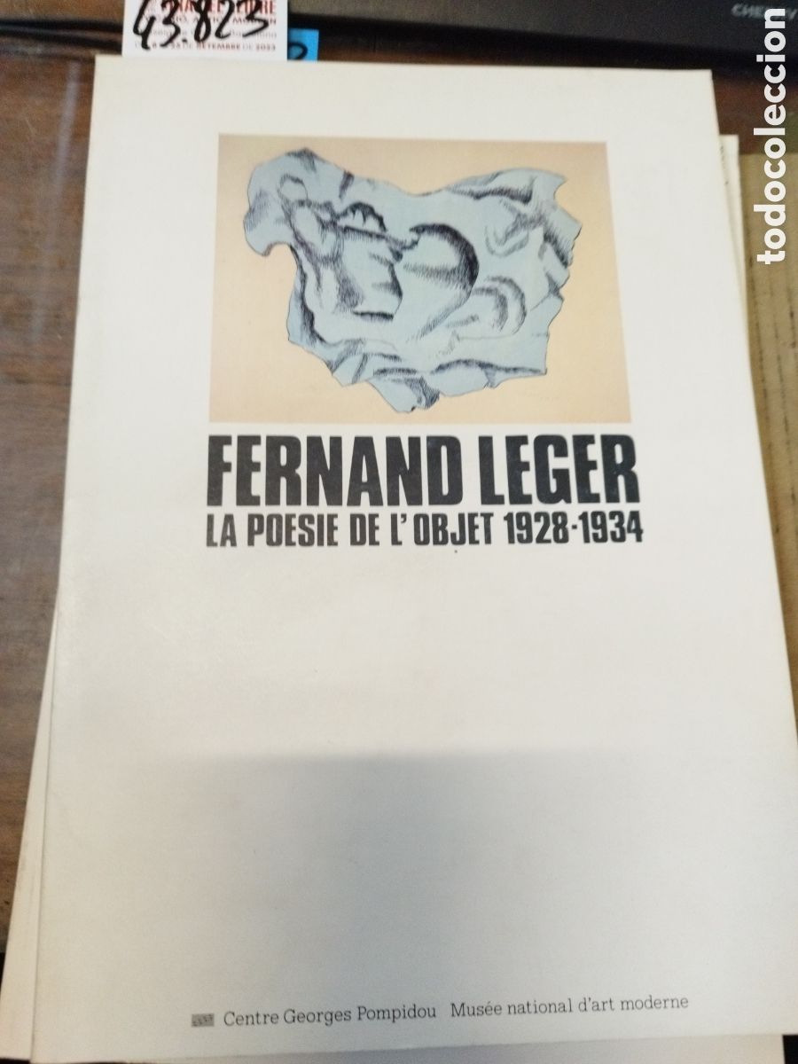 Libros: FERNAND LEGER. La poesie de l&acute;objet 1928-1934 - CATALOGO - Foto 1