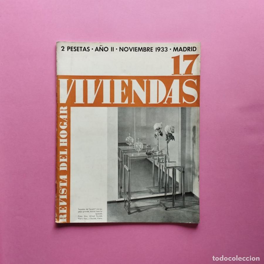 Libros: Viviendas. Revista del Hogar. 17 Publicaci&oacute;n Mensual. -