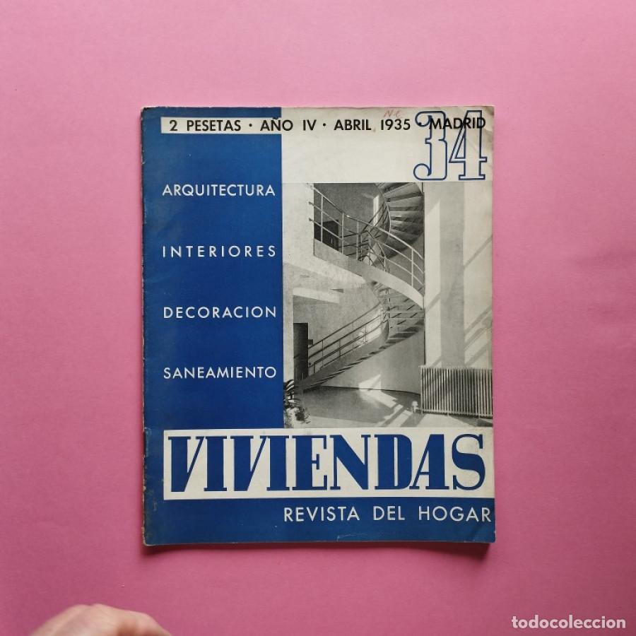 Libros: Viviendas. Revista del Hogar. 34 Publicaci&oacute;n Mensual. Abril 1935. - Mariano Rawicz (Confeccionador).