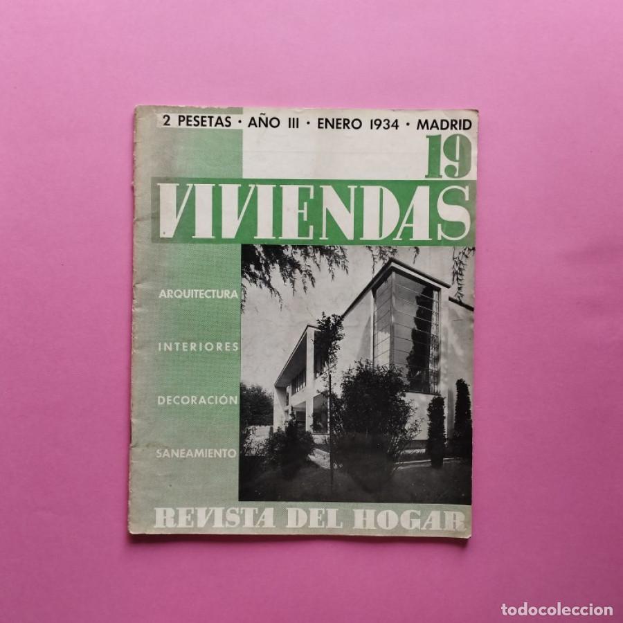Libros: Viviendas. Revista del Hogar. 19 Publicaci&oacute;n Mensual. Enero 1934. - Mariano Rawicz (Confeccionador)
