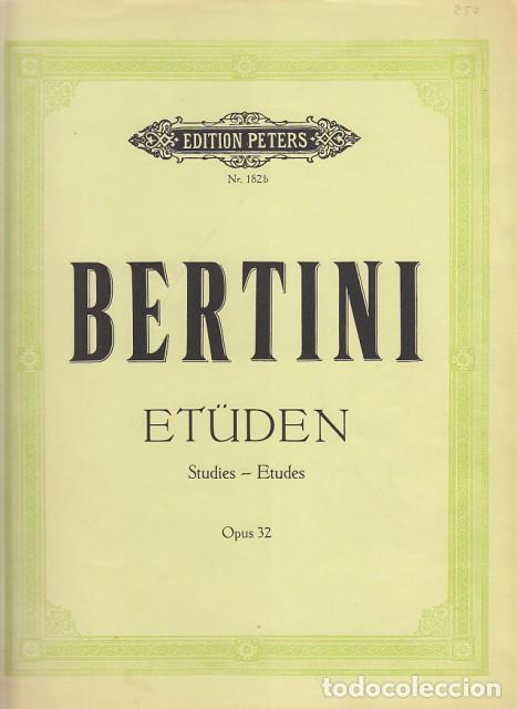 Libros: BERTINI.24 ET&Uuml;DEN. OPUS 32 - LEIPZIG C. F. PETERS - Foto 1