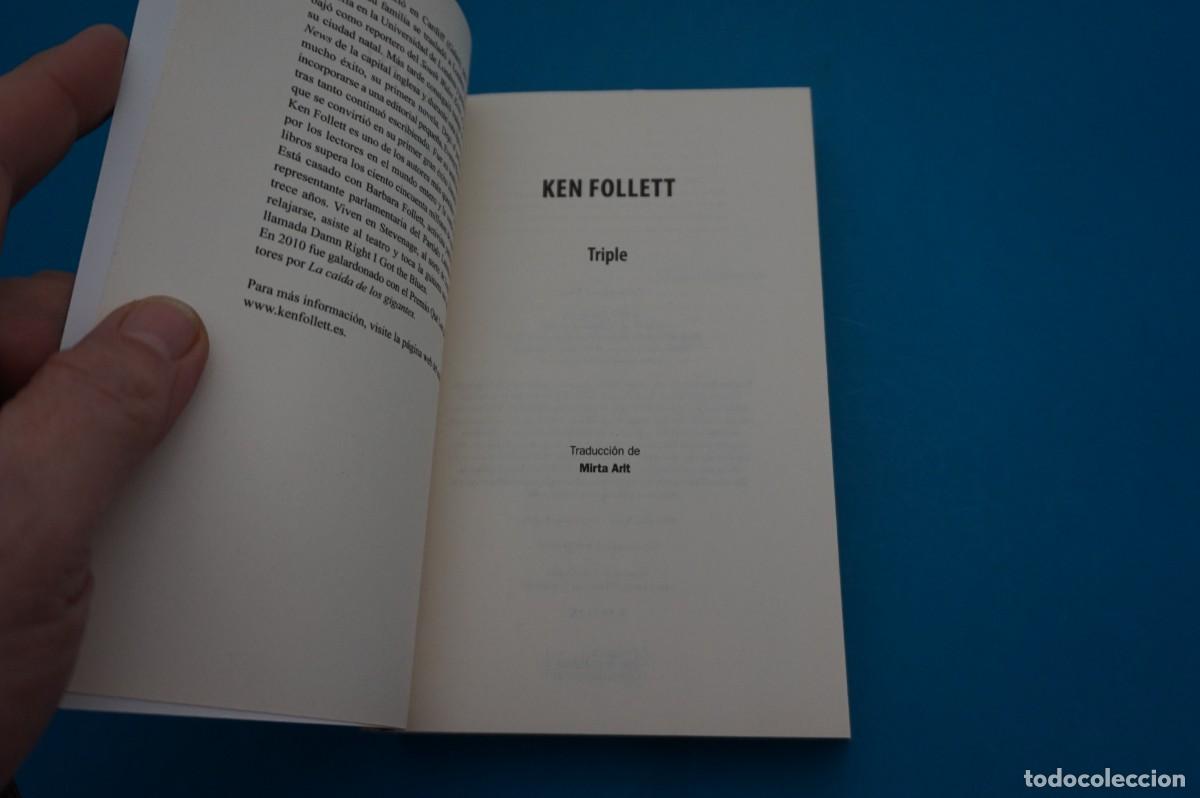 Libros: 15B/ TRIPLE - KEN FOLLETT - Foto 2
