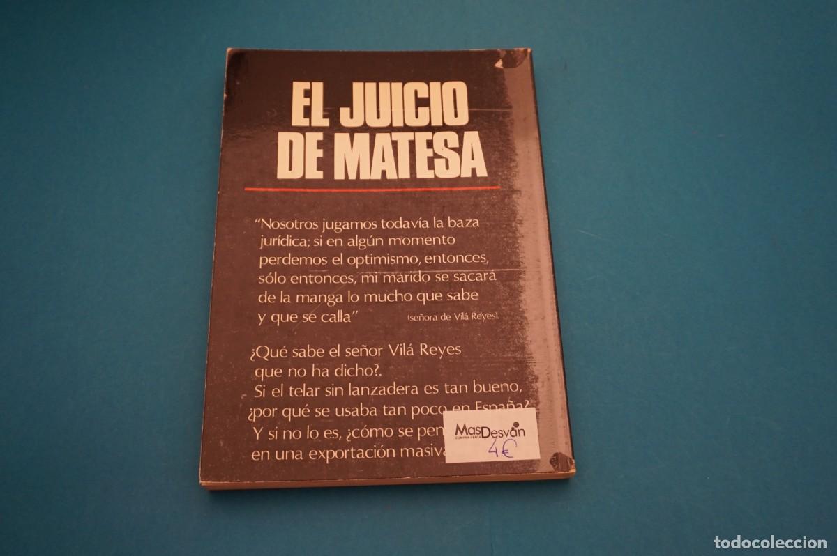 Libros: 3C/ EL JUICIO DE MATESA - VICTOR M. TORRES / SEDMAY EDICIONES - Foto 5