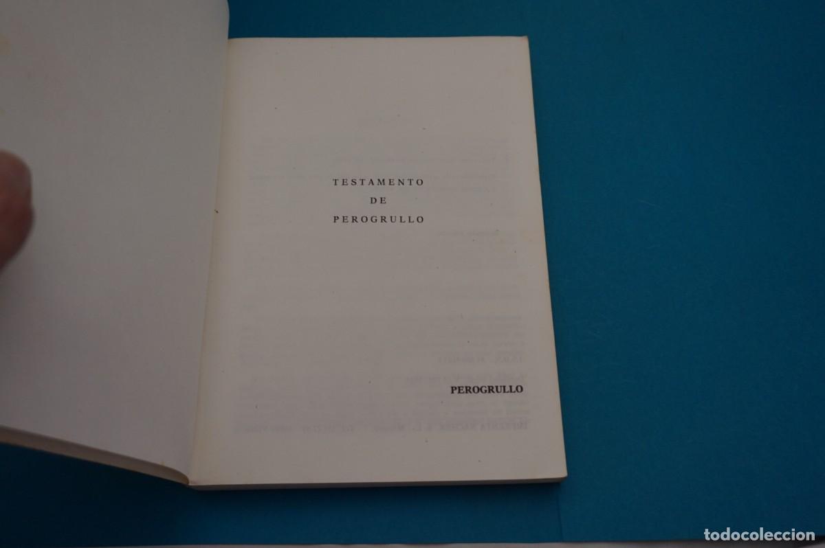 Libros: 3C/ TESTAMENTO DE PEROGRULLO - Foto 2