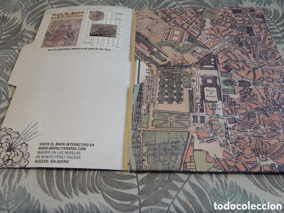 Libros: MAPA LITERARIO,1883, MADRID, BENITO PEREZ GALD&Oacute;S, - Foto 2