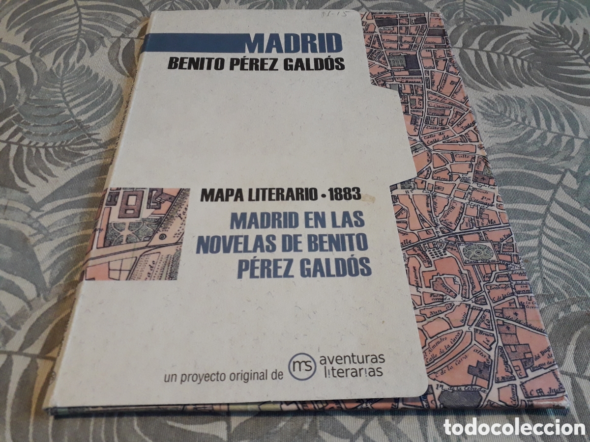 Libros: MAPA LITERARIO,1883, MADRID, BENITO PEREZ GALD&Oacute;S, - Foto 1