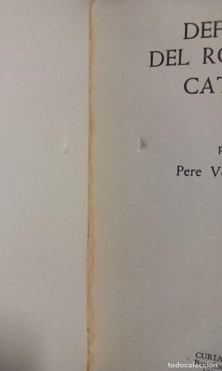 Libros: Defensa del Rosell&oacute; catal&agrave;. - VERDAGUER, Pere: - Foto 4
