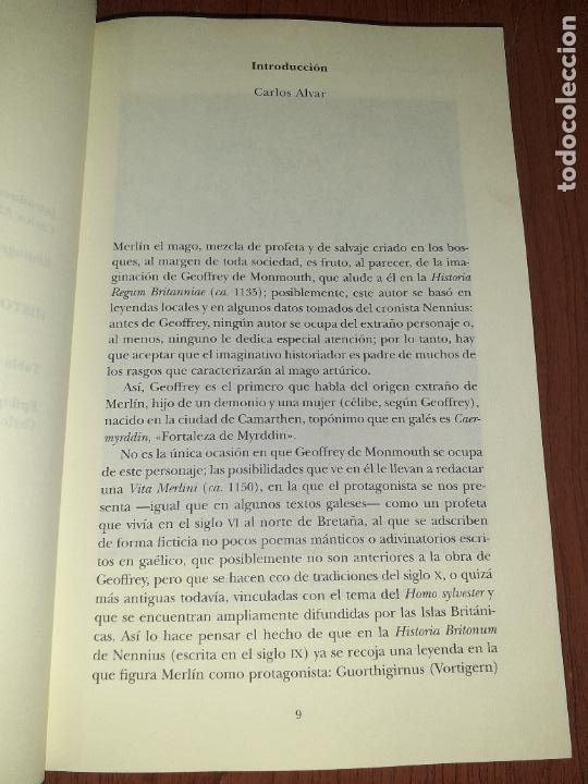 Libros: HISTORIA DE MERLIN � PSICOLOGIA TRANSPERSONAL - ANONIMO - Foto 4