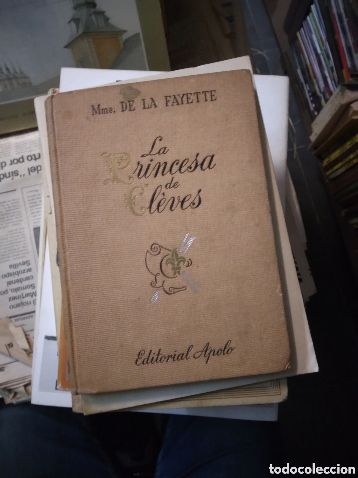 Libros: Mme de la Fayette, La princesa de Cleves, Editorial Apolo - Foto 1