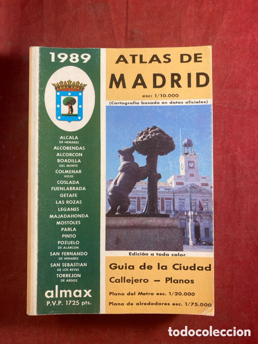 Libros: ATLAS DE MADRID 1989 - Foto 1