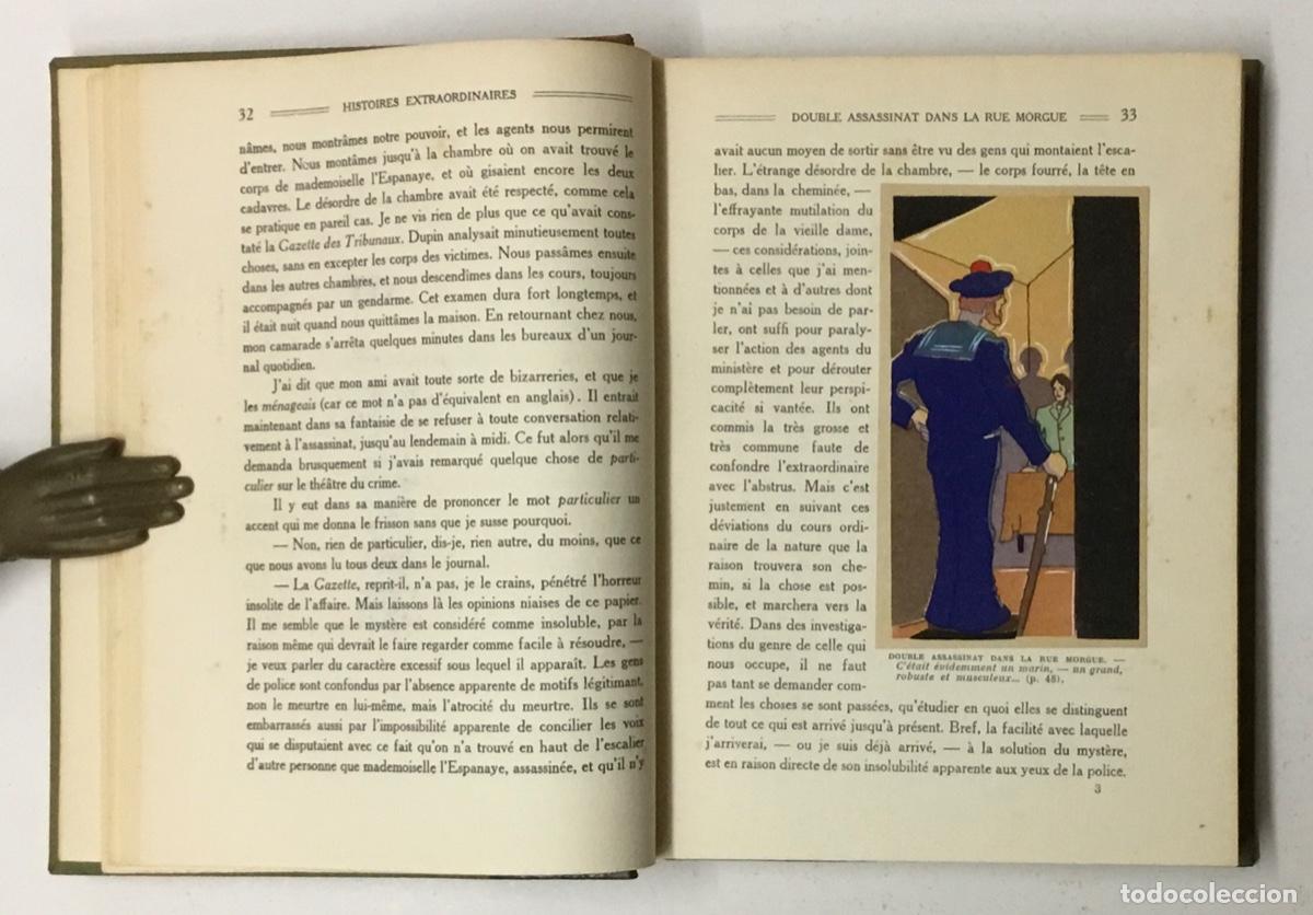 Libros: HISTOIRES EXTRAORDINAIRES. - PO&Euml;, Edgar. - Foto 3