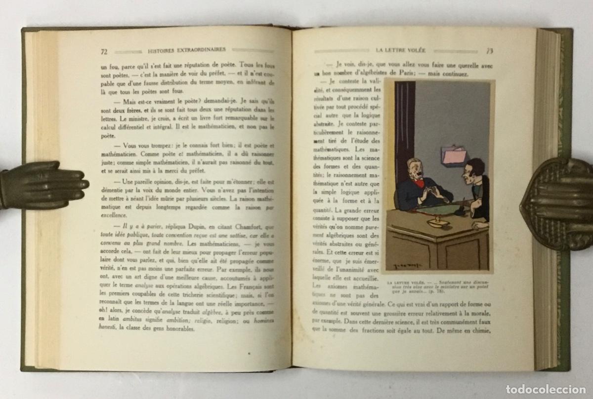Libros: HISTOIRES EXTRAORDINAIRES. - PO&Euml;, Edgar. - Foto 4