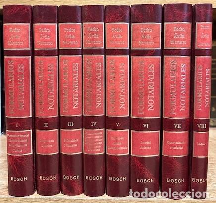 Libros: FORMULARIOS NOTARIALES. (Documento notarial. Ejercicio notarial. Actas. Protestos. Poderes. Com... - - Foto 1