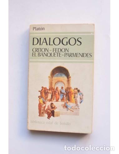Libros: Di&aacute;logos: Criton - Fedon - El Banquete - Parmenides - PLAT&Oacute;N - Foto 1