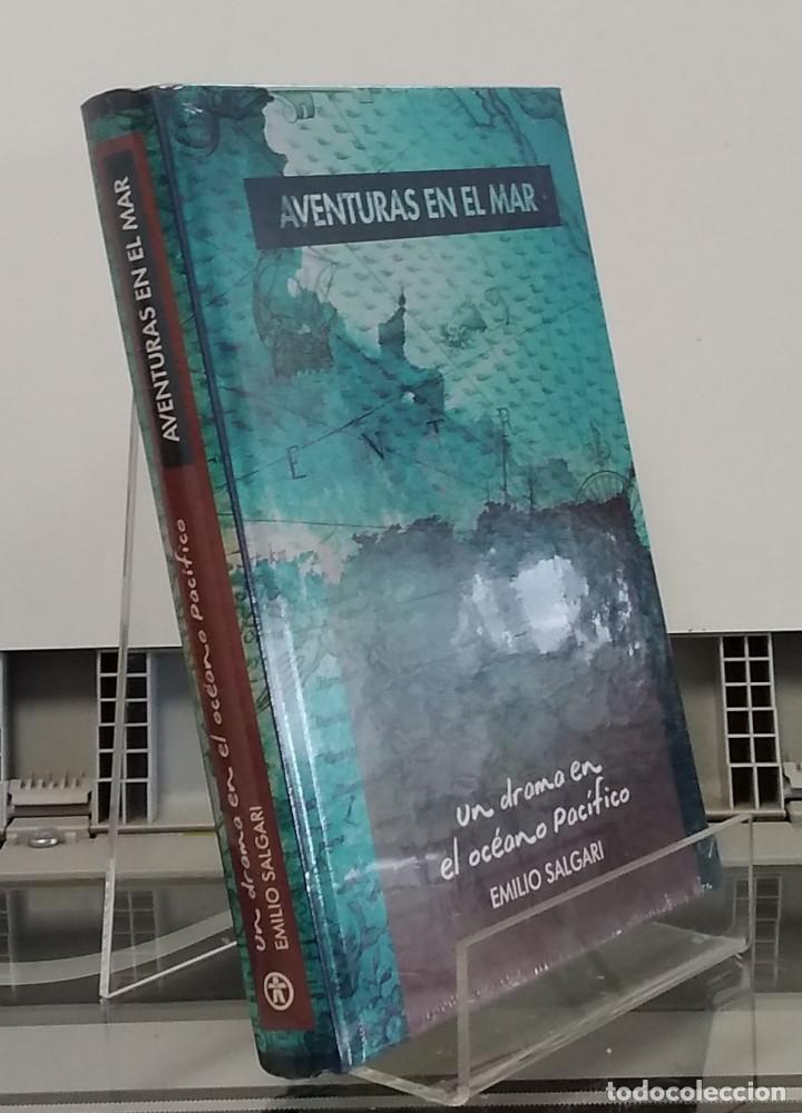 Libros: (NUEVO) Un drama en el oc&eacute;ano Pac&iacute;fico - Emilio Salgari - Foto 1