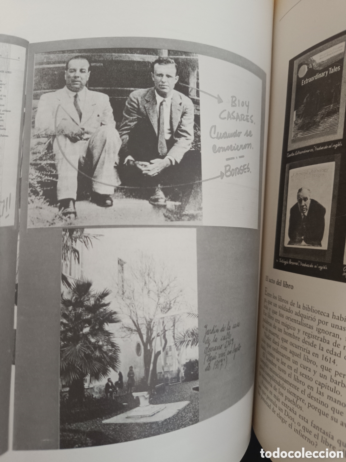 Libros: BORGES. CAT&Aacute;LOGO DE LA EXPOSICI&Oacute;N EN LA BIBLIOTECA NACIONAL, 1986. - Foto 5