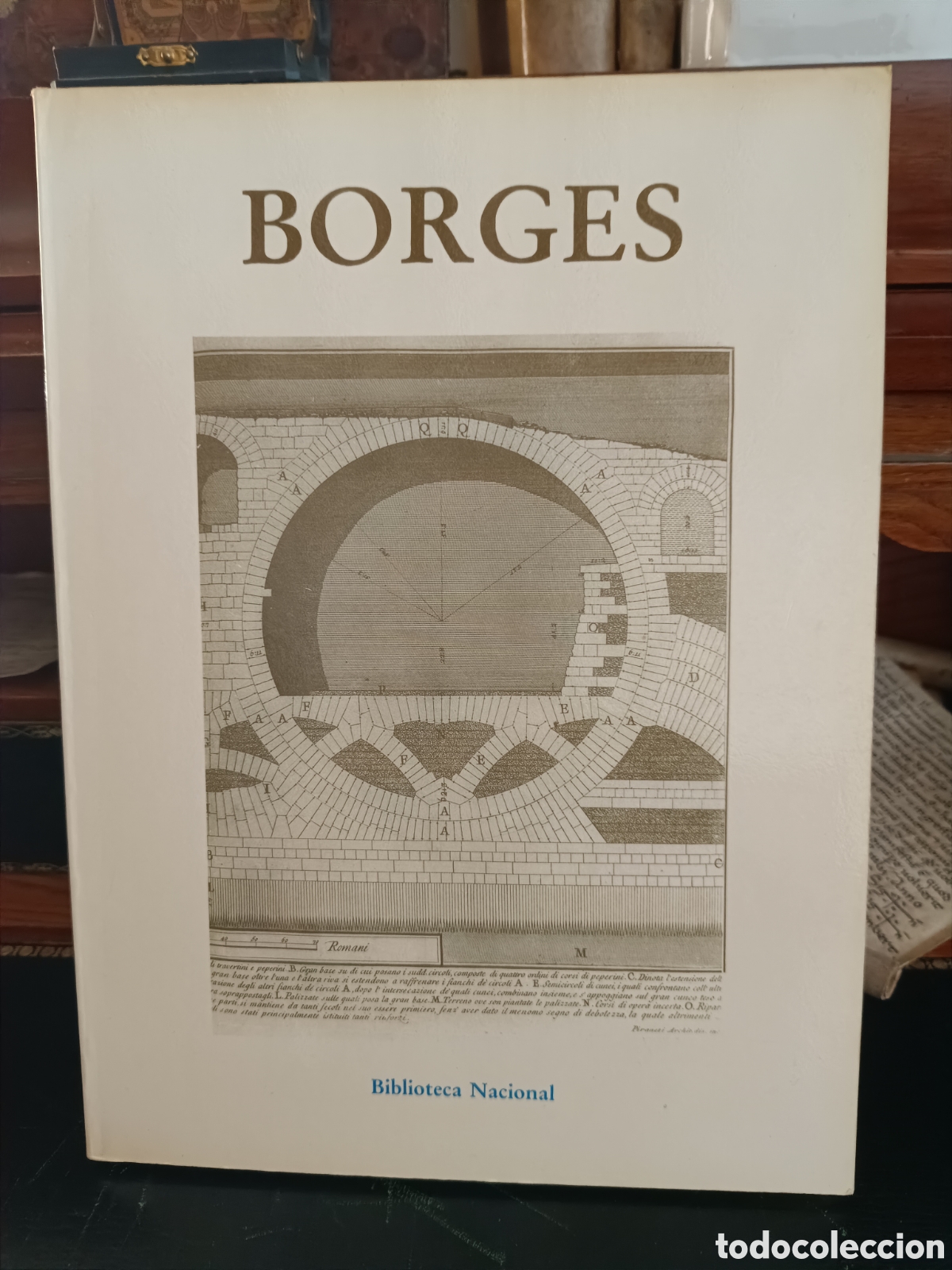 Libros: BORGES. CAT&Aacute;LOGO DE LA EXPOSICI&Oacute;N EN LA BIBLIOTECA NACIONAL, 1986. - Foto 1