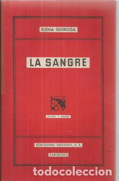 Libros: LA SANGRE - QUIROGA, ELENA - Foto 1