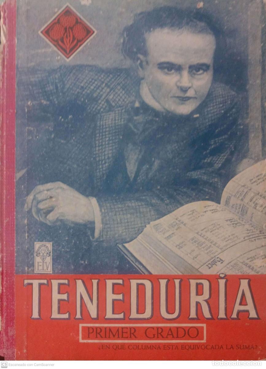 Libros: Tenedur&iacute;a de libros. Primer grado - Foto 1