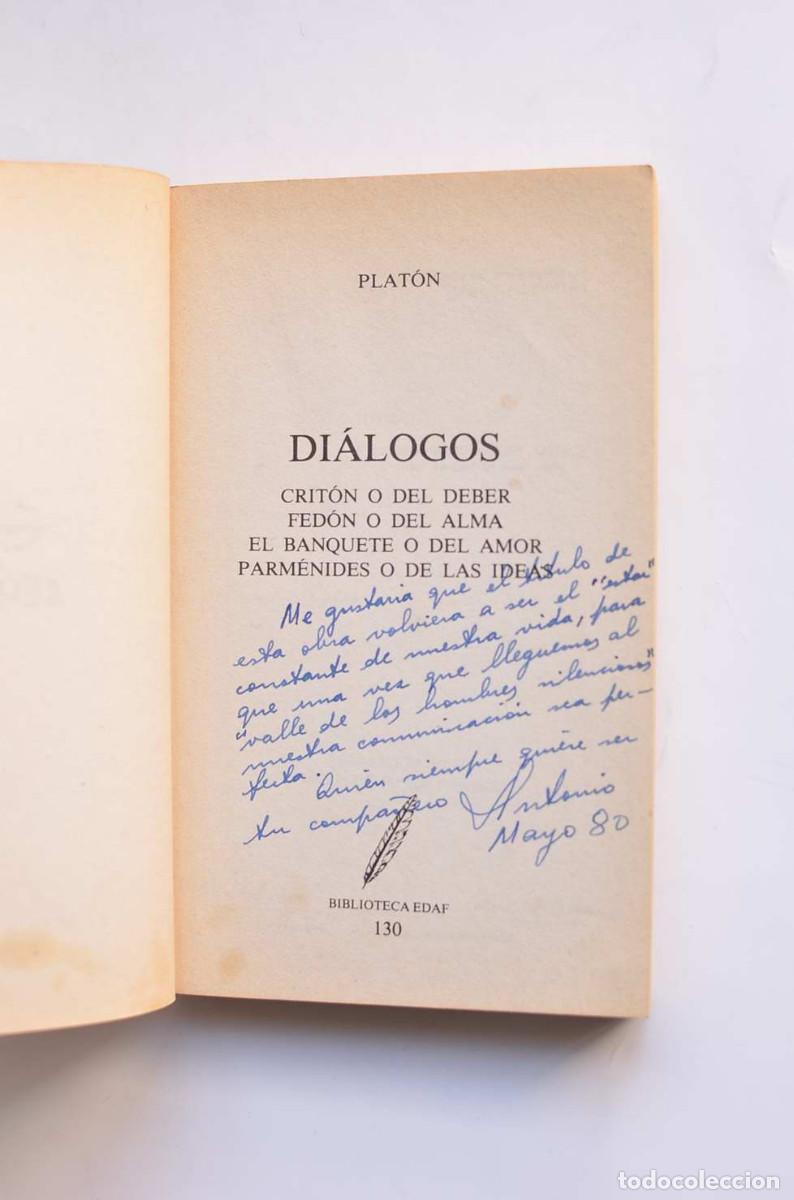 Libros: Di&aacute;logos: Criton - Fedon - El Banquete - Parmenides - PLAT&Oacute;N - Foto 2
