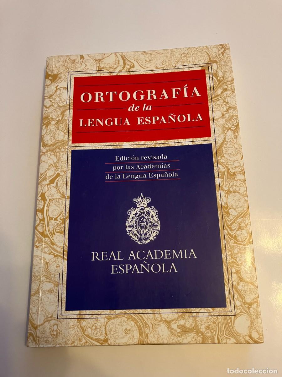 Libros: Ortograf&iacute;a de la lengua espa&ntilde;ola. - Foto 1