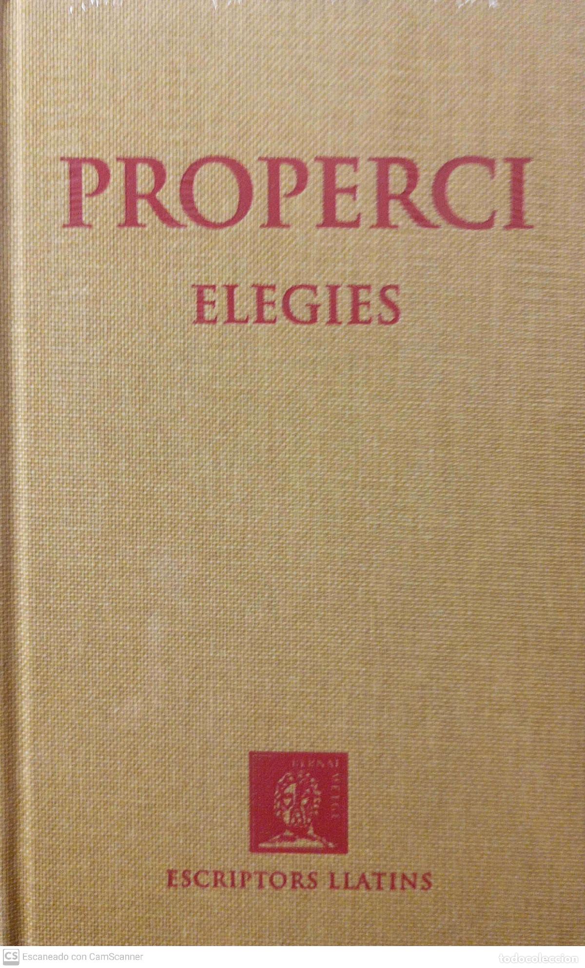 Libros: Elegies - Properci - Foto 1