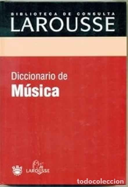 Libros: Diccionario de m&uacute;sica - Larousse - Foto 1