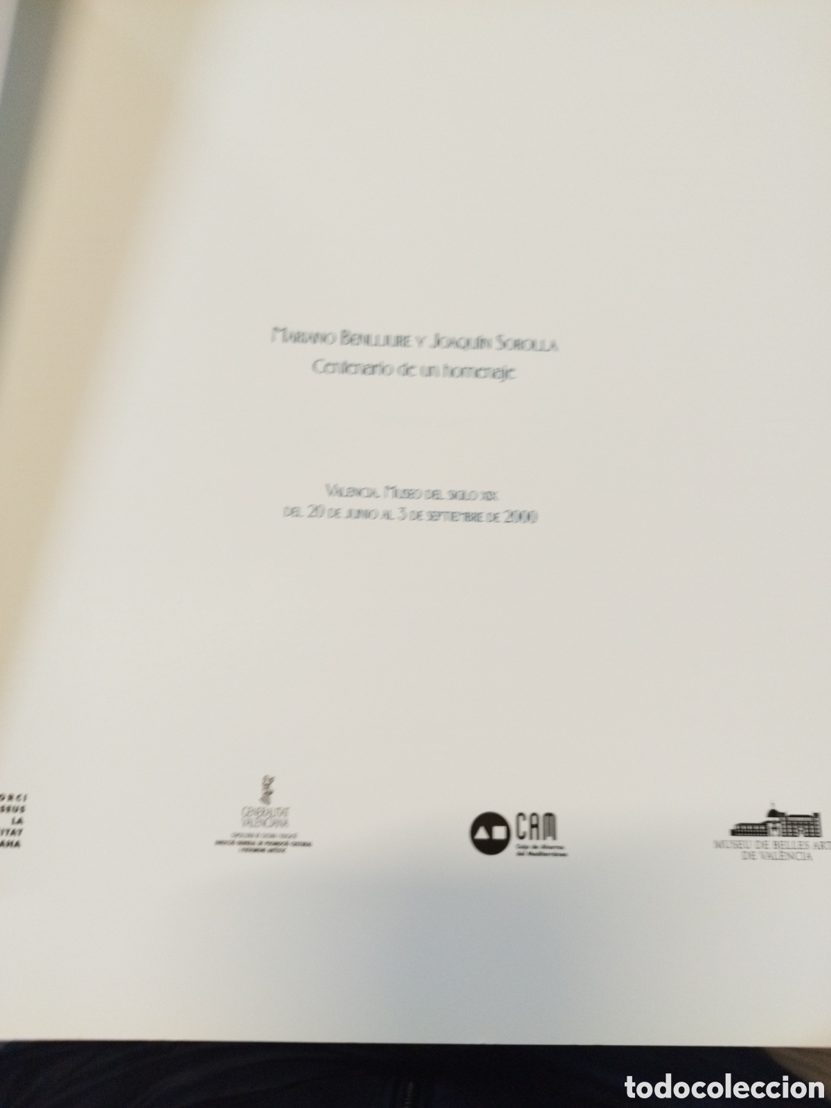 Libros: MARIANO BENLLIURE Y JOAQUIN SOROLLA. Centenario de un homenaje - Foto 3