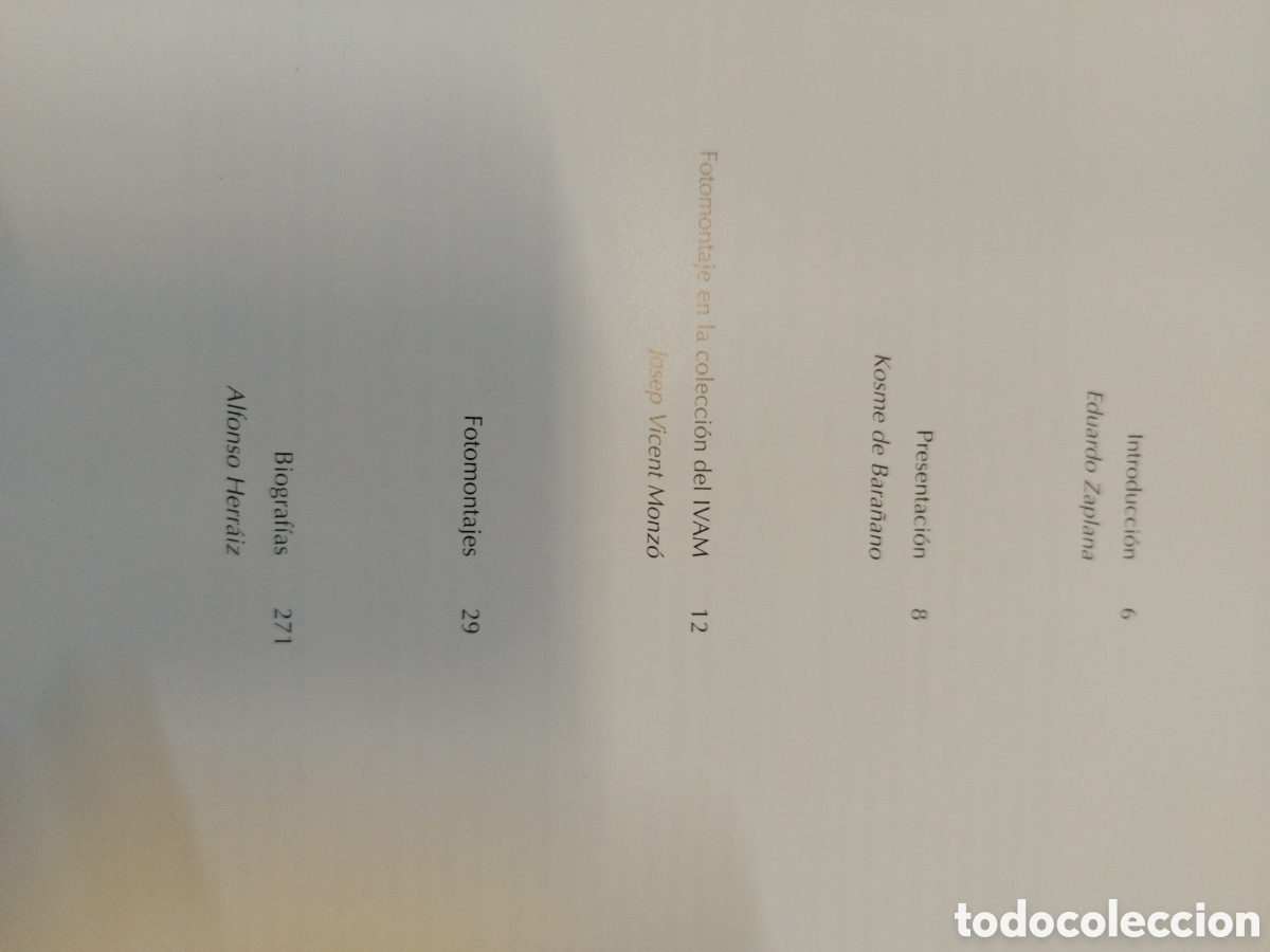 Libros: FOTOMONTAJE EN LA COLECCION DEL IVAM - Foto 6