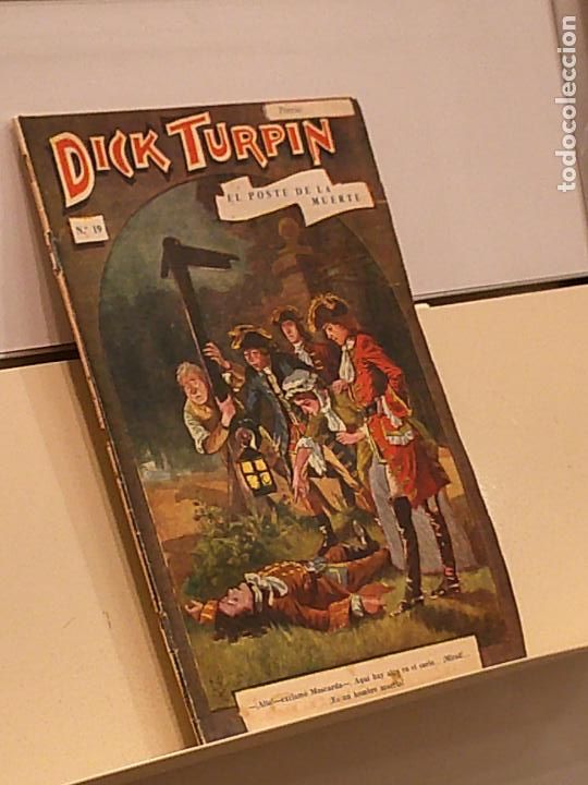 Libros: DICK TURPIN N&ordm; 19 EL POSTE DE LA MUERTE - EDITORIAL RAMON SOPENA - Foto 1