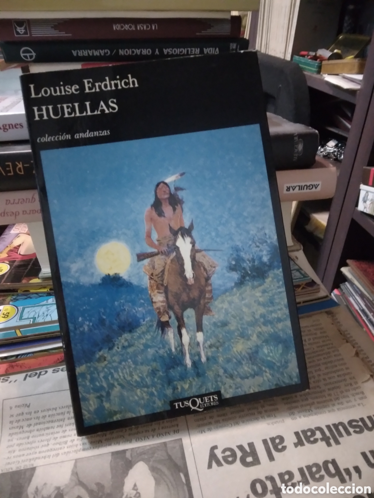 Libros: Louise Erdrich, Huellas, Tusquets 115 - Foto 1