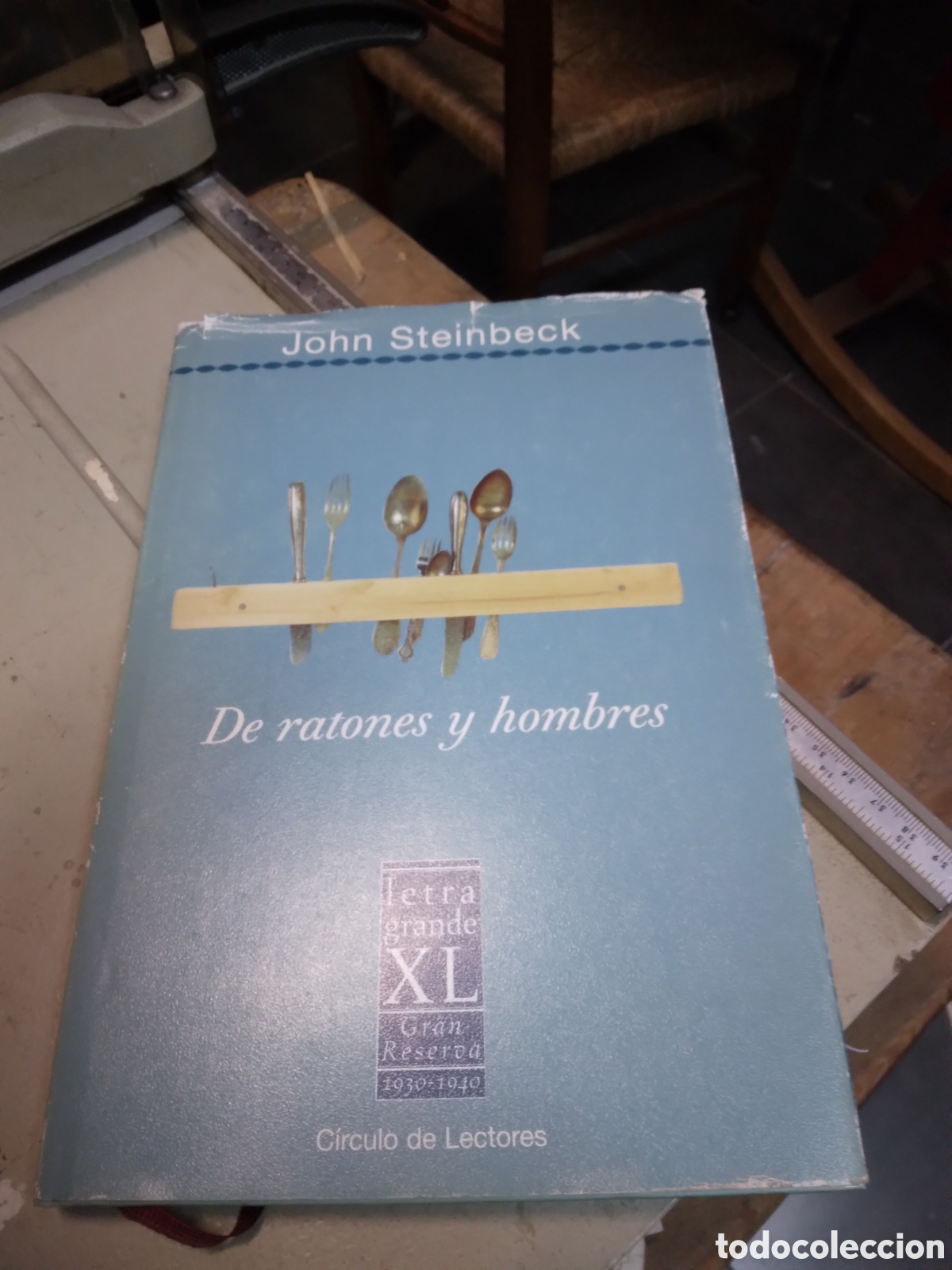 Libros: John Steinbeck, De ratones y hombres, C&iacute;rculo de Lectores - Foto 1